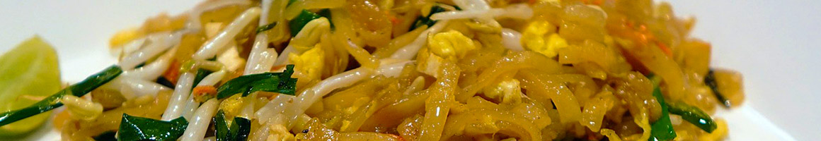 Eating Thai at Thai Noodle Wave Richardson restaurant in Richardson, TX.